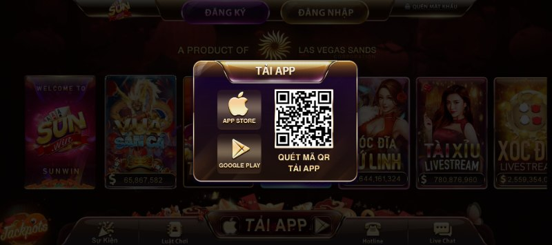 Hướng dẫn tải SUNWIN IOS